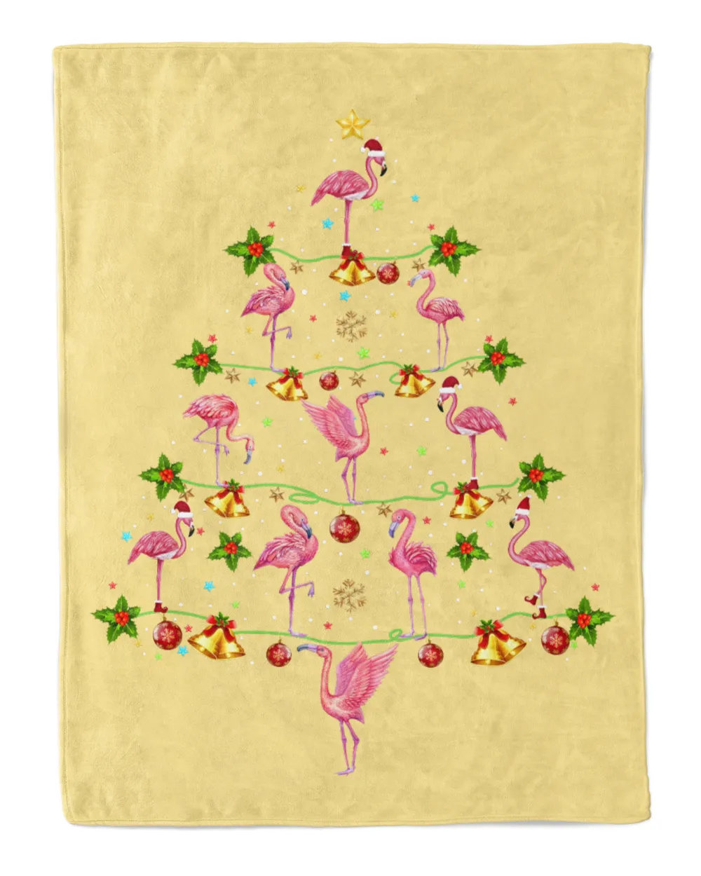 Flamingo Christmas Tree