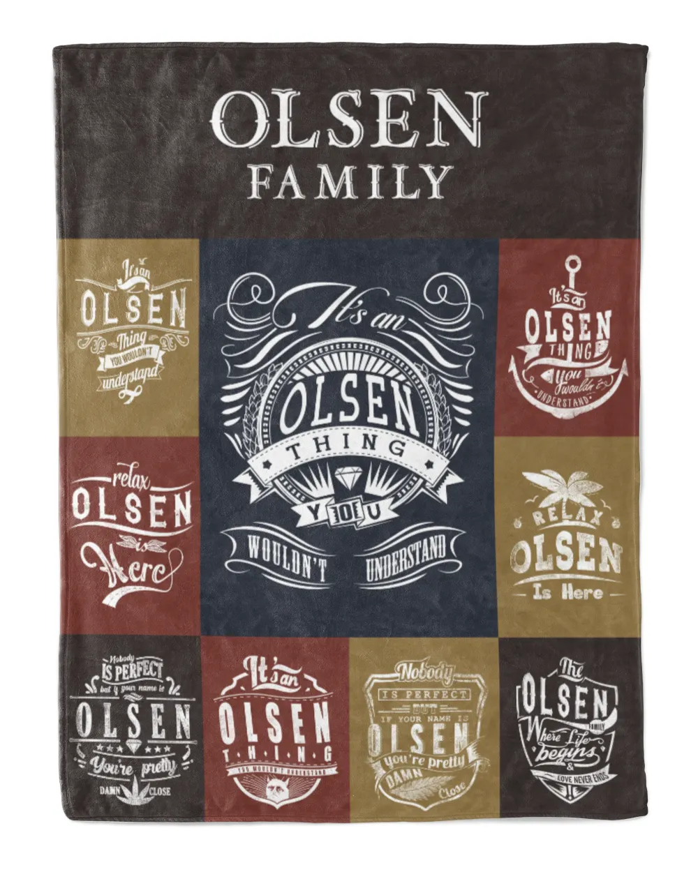 OLSEN BLANKET F1