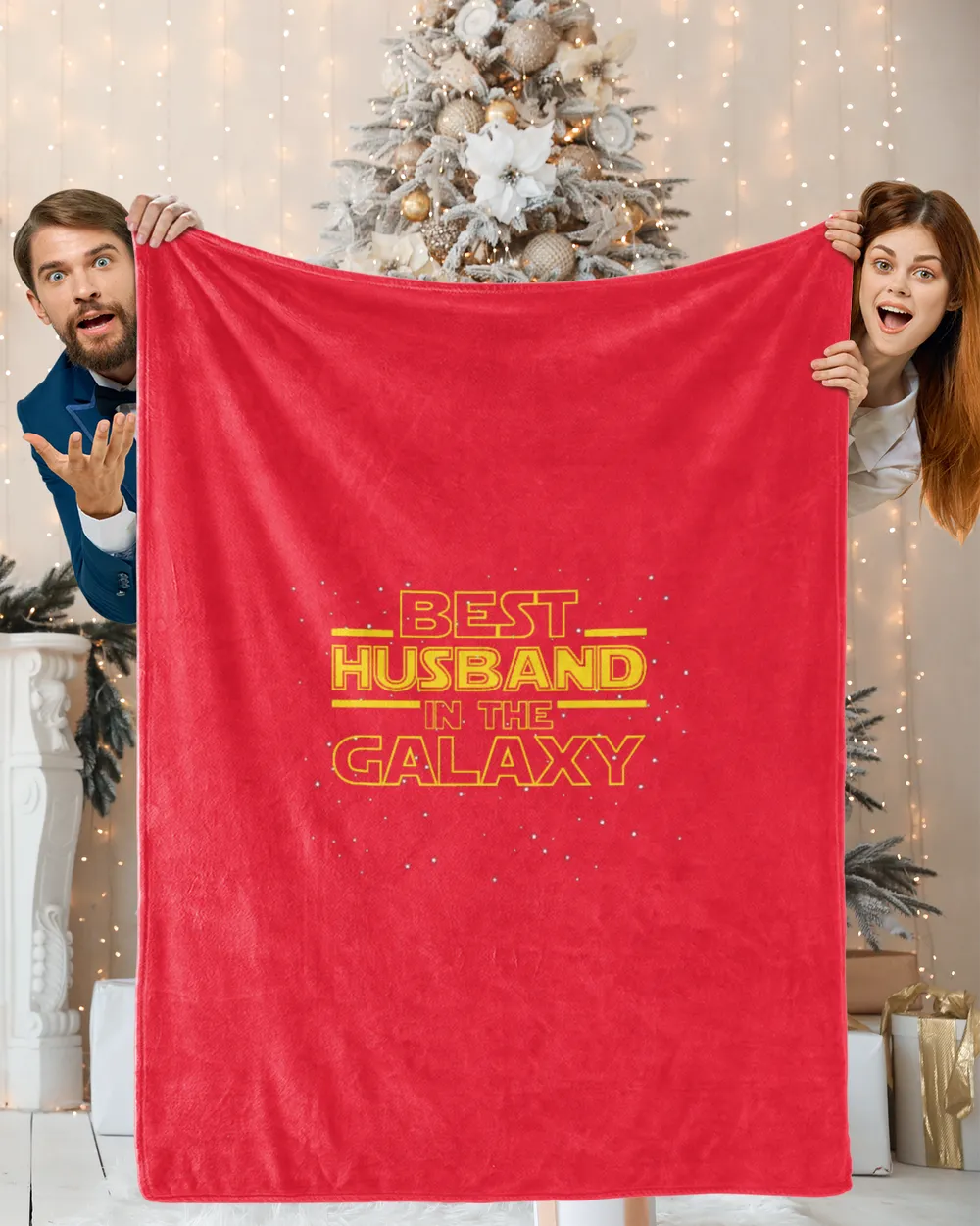 Mens Husband Shirt Gift, Best Husband in the Galaxy T-Shirt