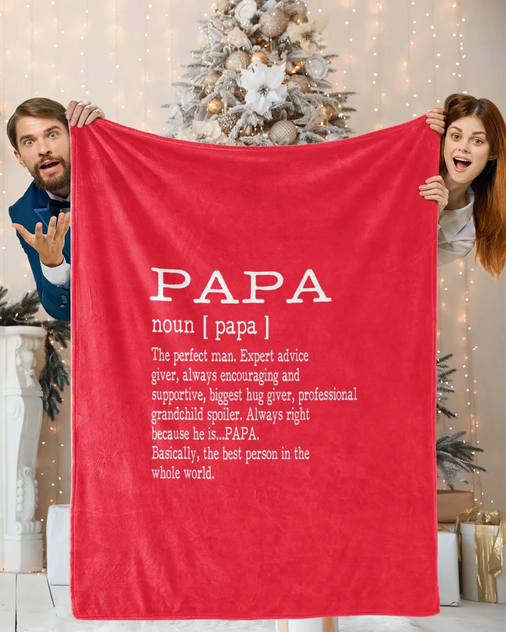 Papa Definition Grandpa Father's Day Gifts - Men T-Shirt