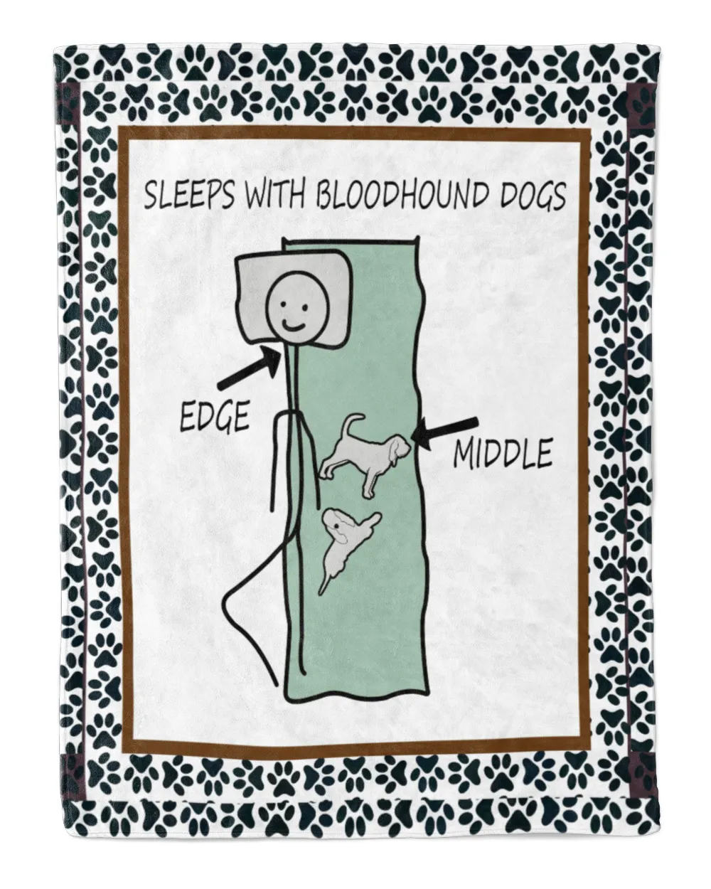 Bloodhound  Blanket - Quilt