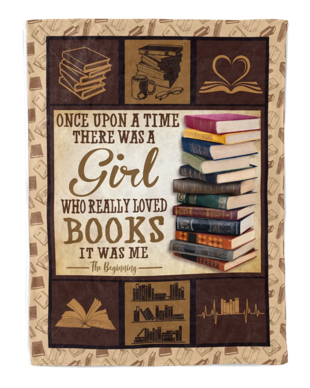 ONCE UPON A TIME THERE WAS A GIRL - BOOKS