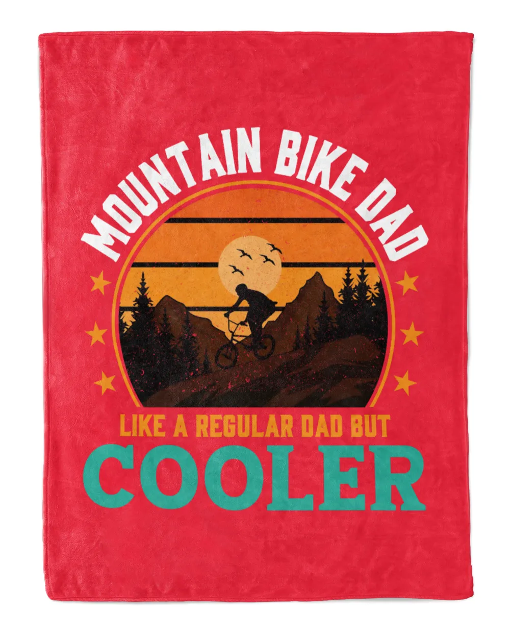 Mountain bike dad like a regular dad but cooler