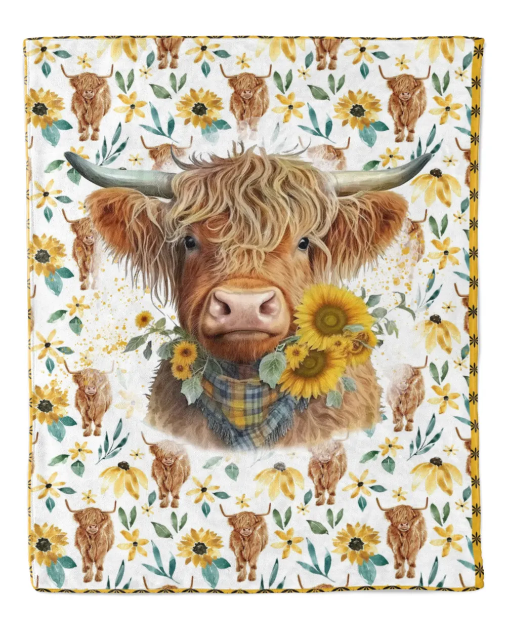 Cow Sunflower