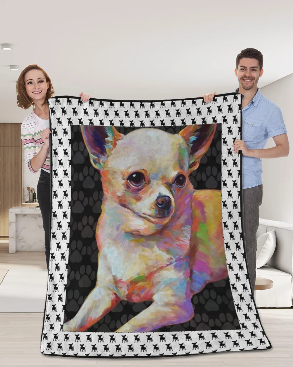 Chihuahua  Blanket - Quilt