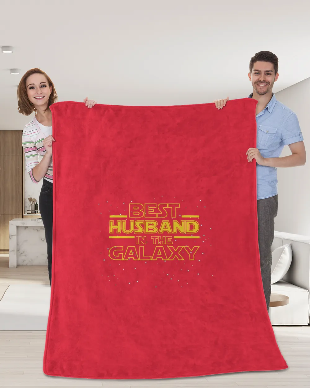 Mens Husband Shirt Gift, Best Husband in the Galaxy T-Shirt