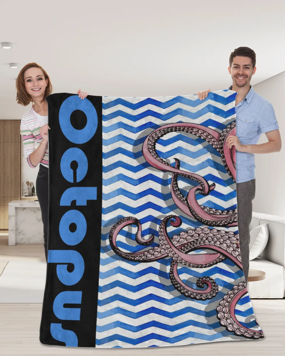 Octopus Blanket - Quilt