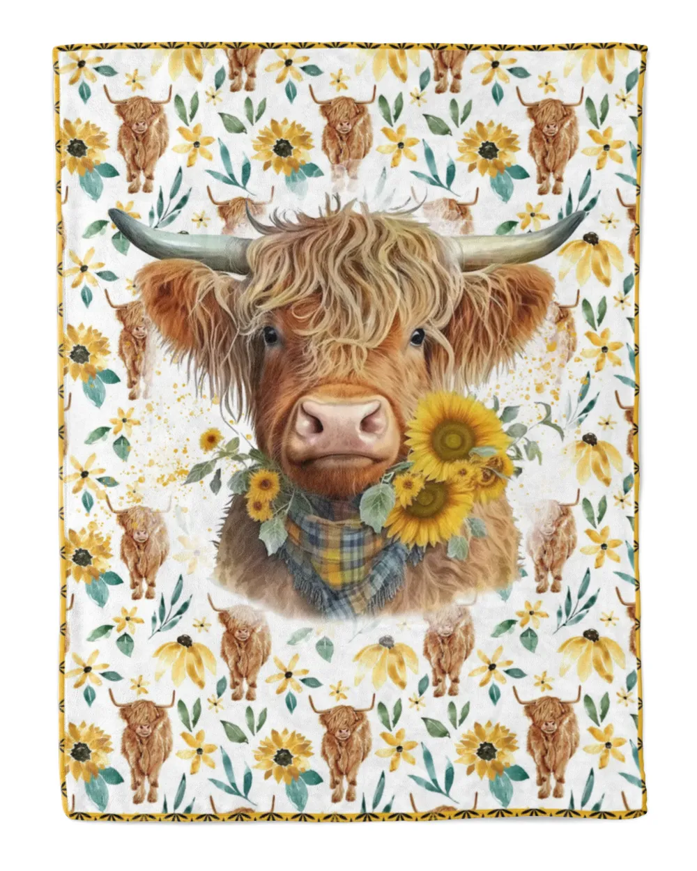 Cow Sunflower