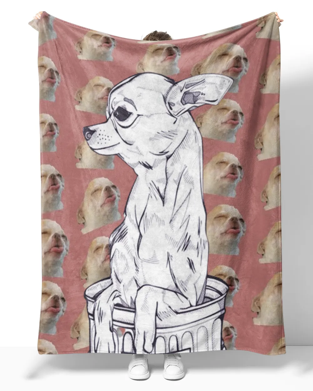 Chihuahua  Blanket - Quilt