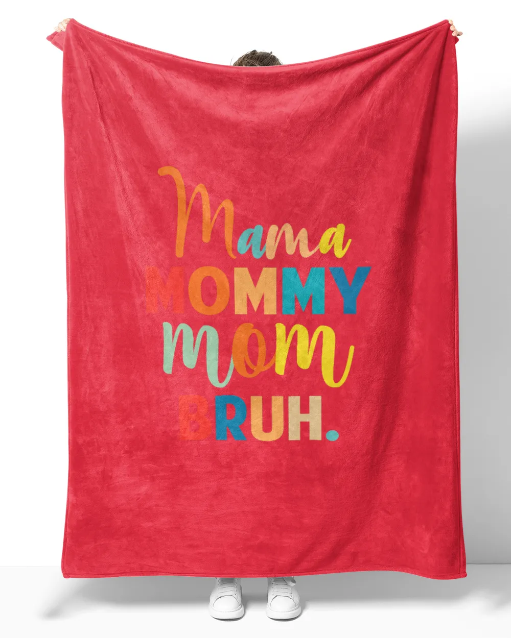 Retro Vintage Mama Mommy Mom Bruh Matching Family For Mom T-Shirt