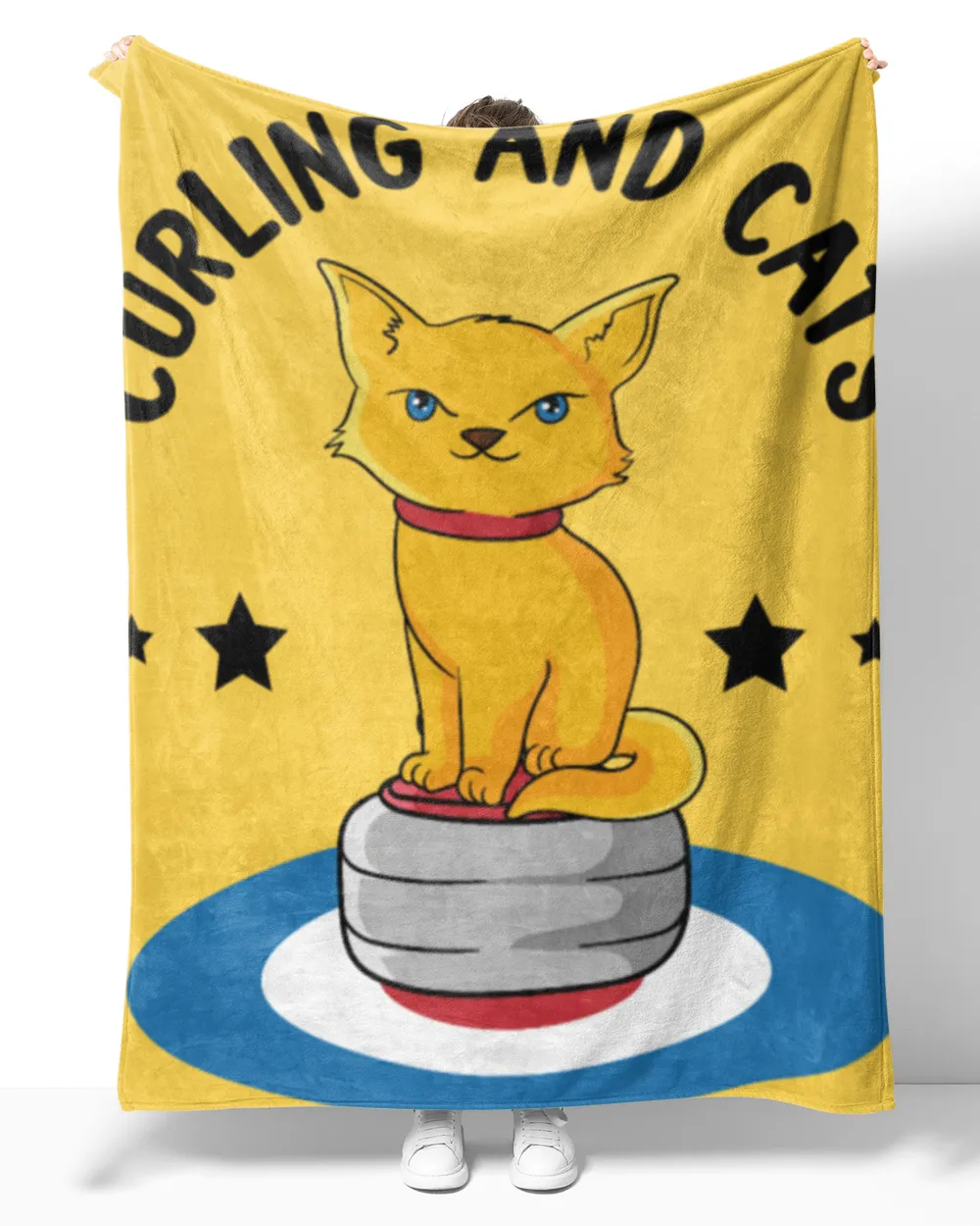 Curling and Cats Curling Sports Cat Lover92