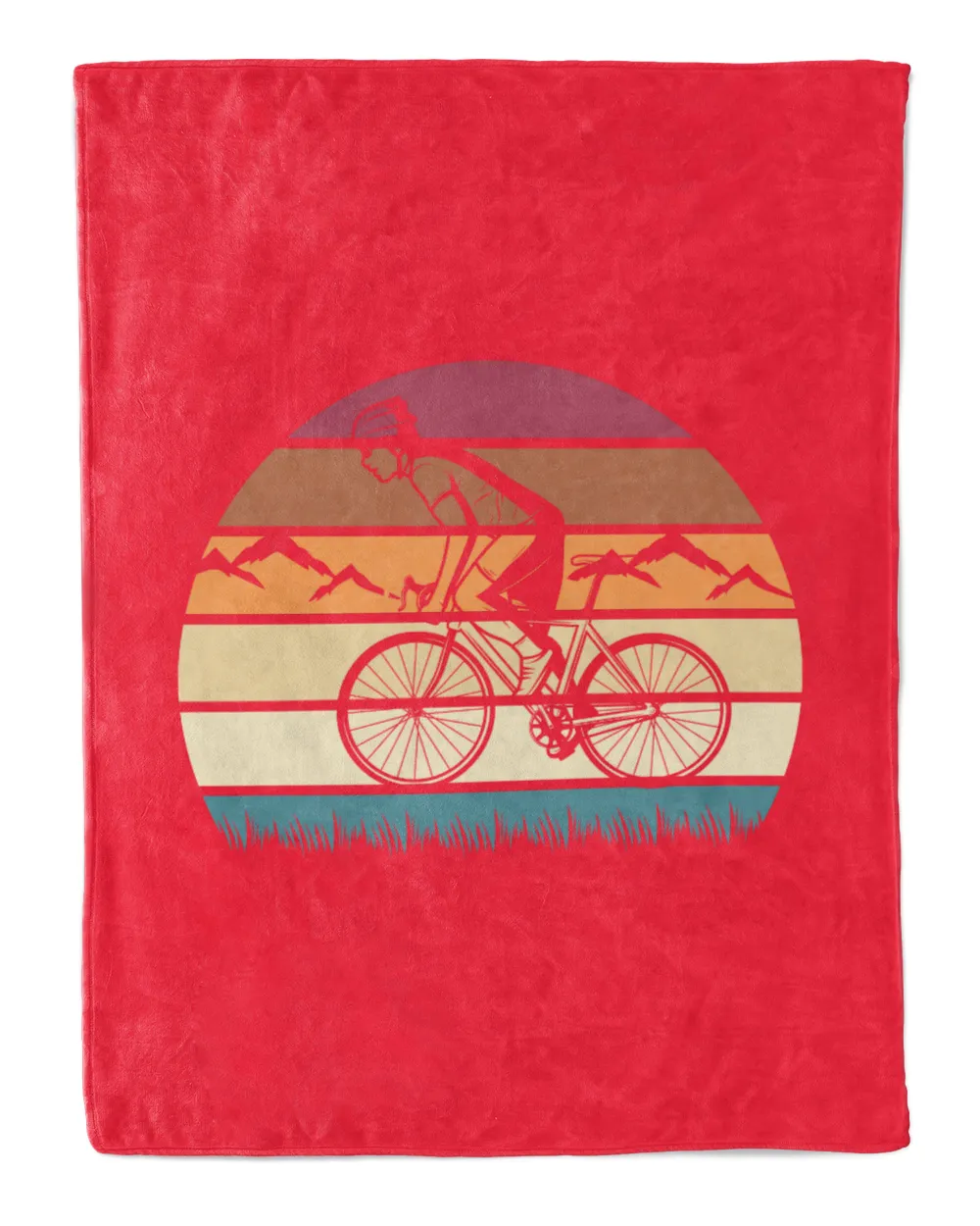 Cycling Boy Vintage Design