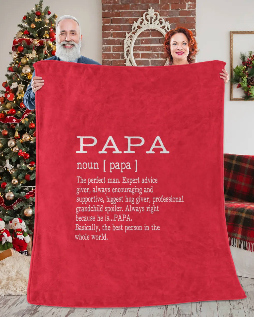 Papa Definition Grandpa Father's Day Gifts - Men T-Shirt