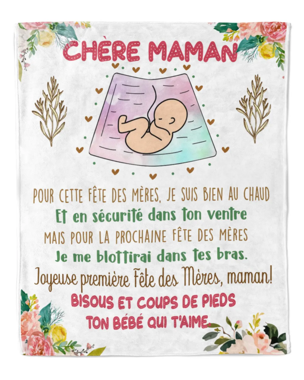 Chère Maman Joyeuse 1ère Fête Des Mères 13