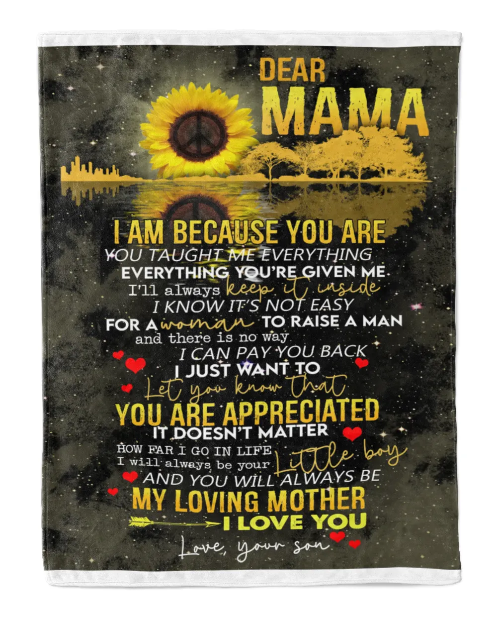 Dear Mama Quilt Fleece Blanket Bundle