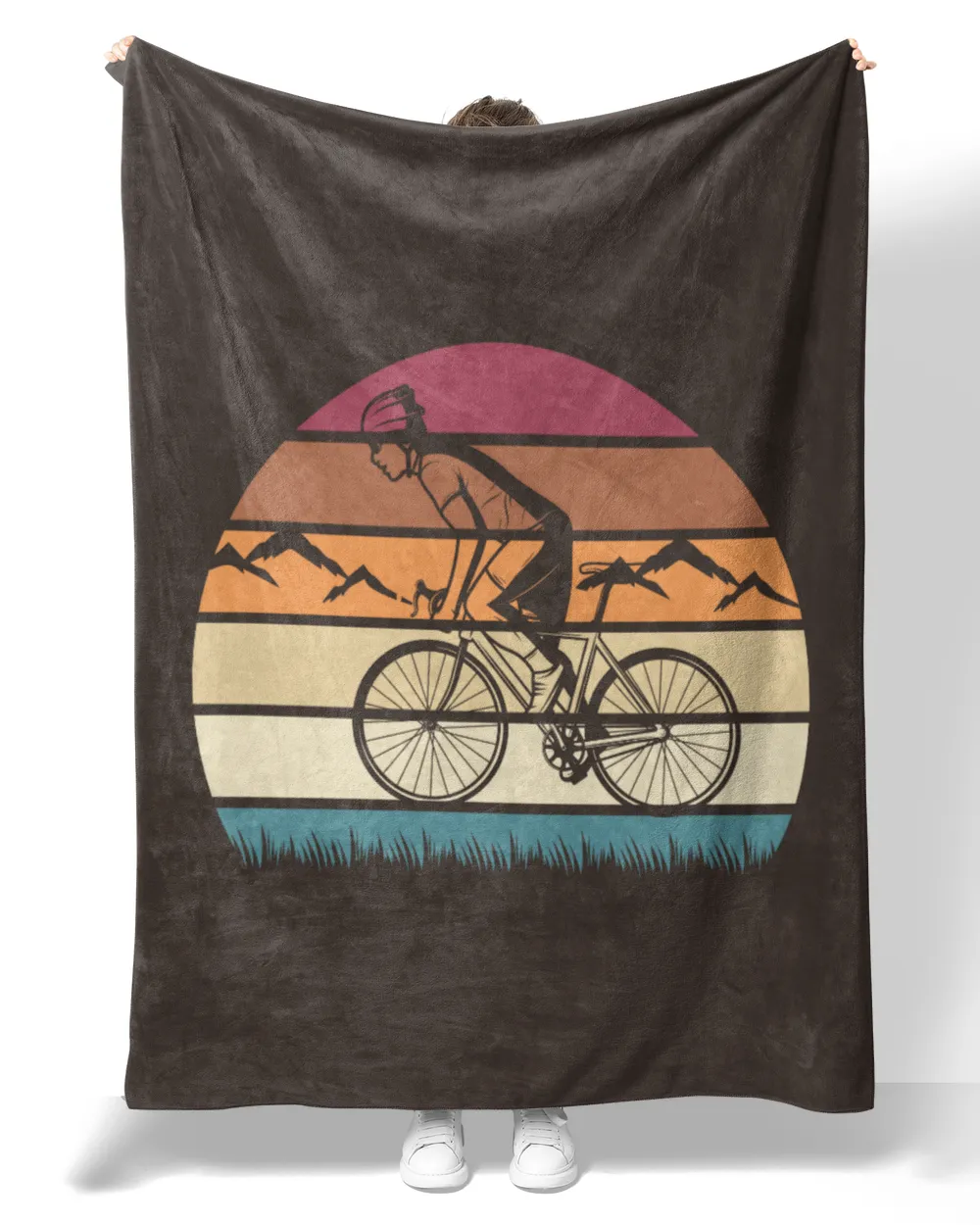 Cycling Boy Vintage Design