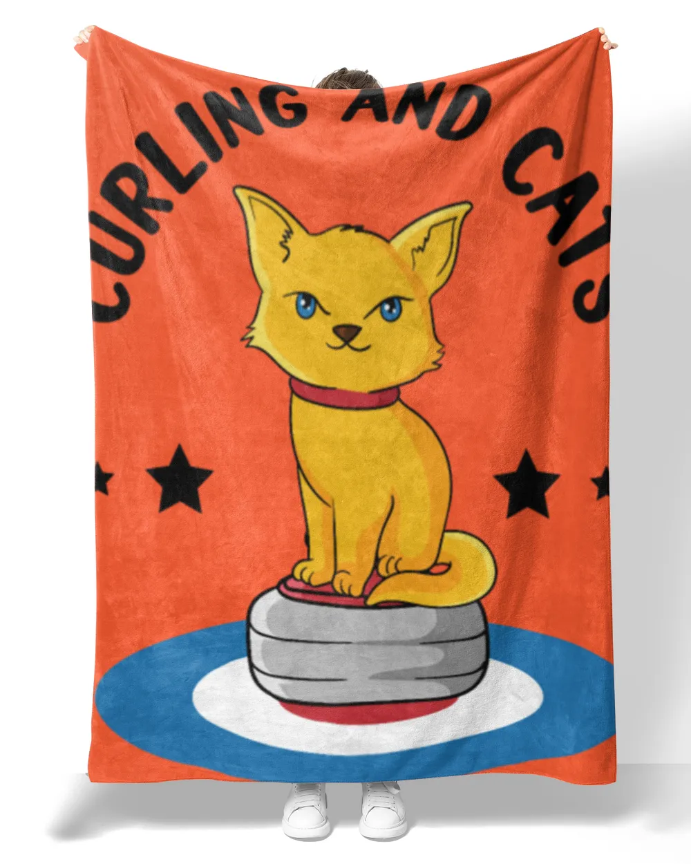 Curling and Cats Curling Sports Cat Lover92