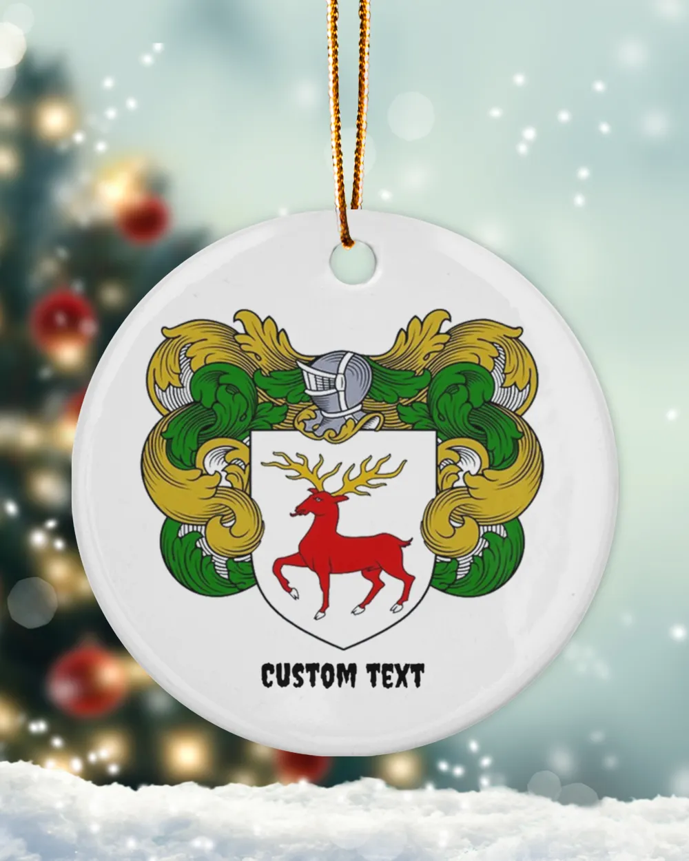 Family Crest Ornament - Family Roots Ornament