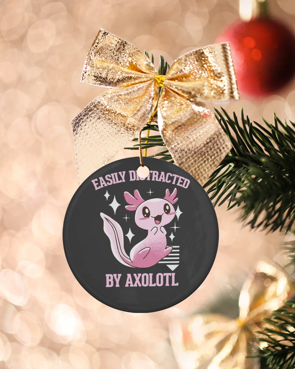 Axolotl Pet Lover Easily Distracted by Axolotl Funny Kawaii 1