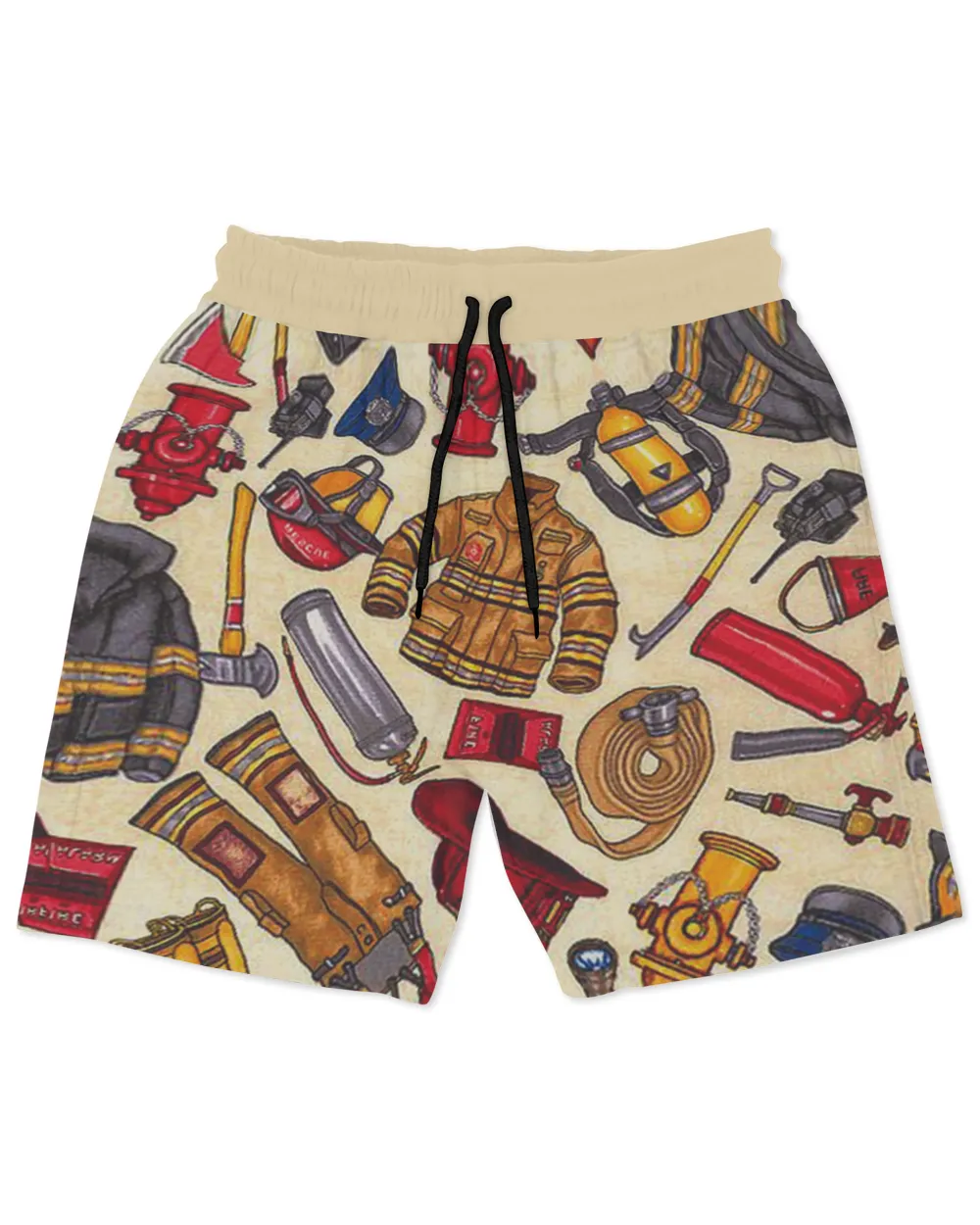 Firefighter AOP Hawaiian Short