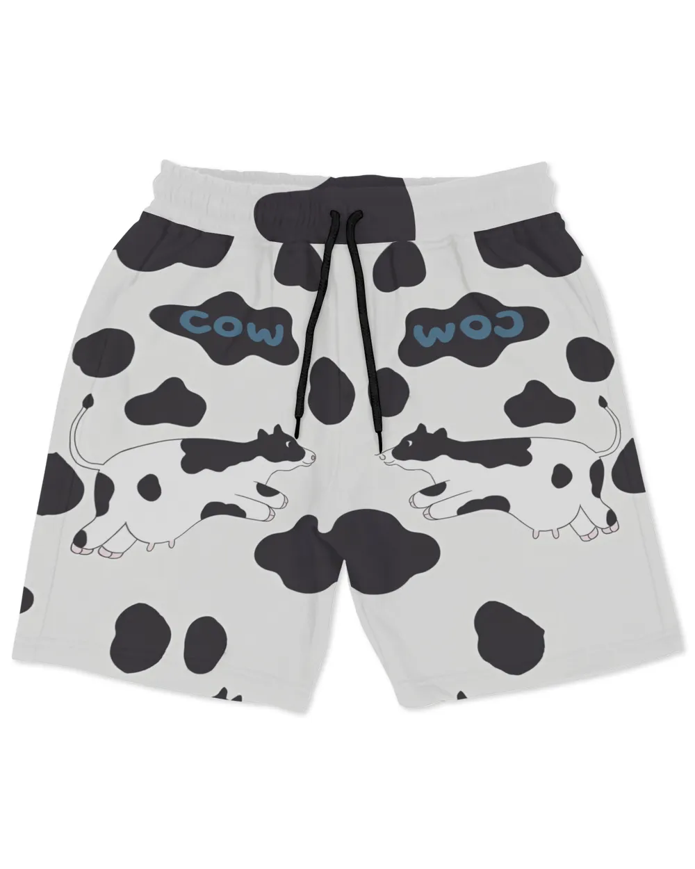 cow AOP Hawaiian Short