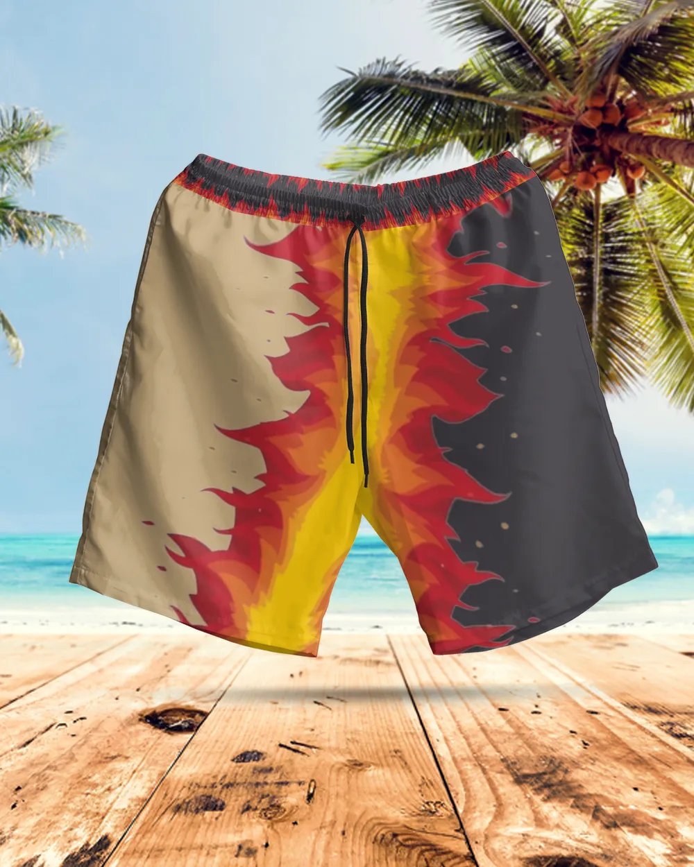 Firefighter AOP Hawaiian Short