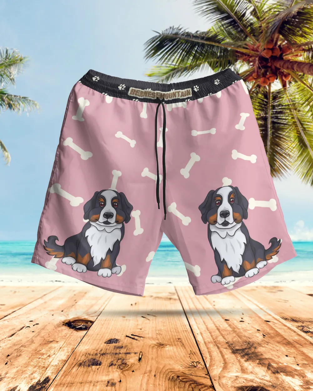 Bernese Mountain Hawaiian Short