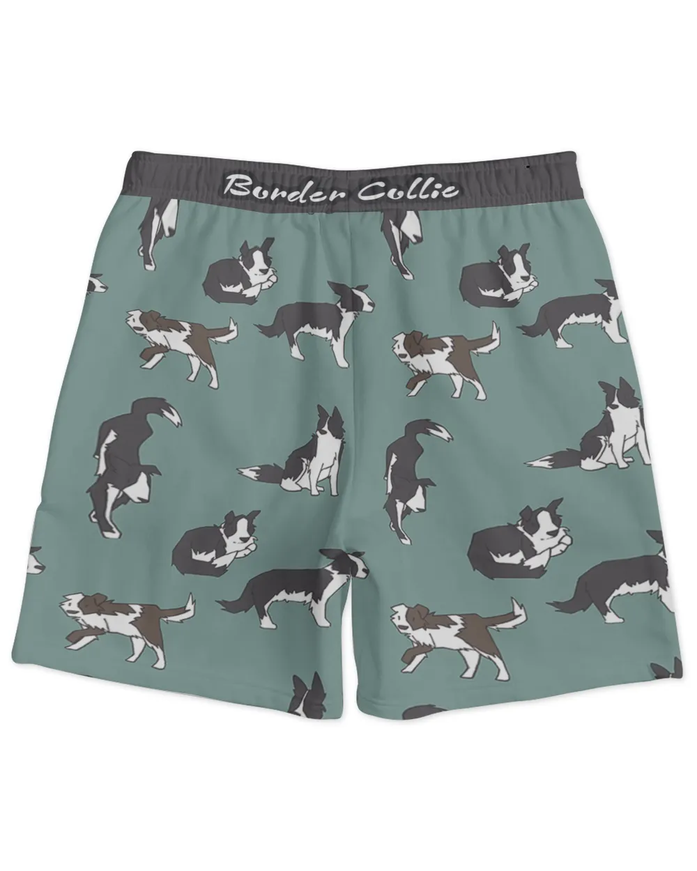 Border Collie AOP Hawaiian Short