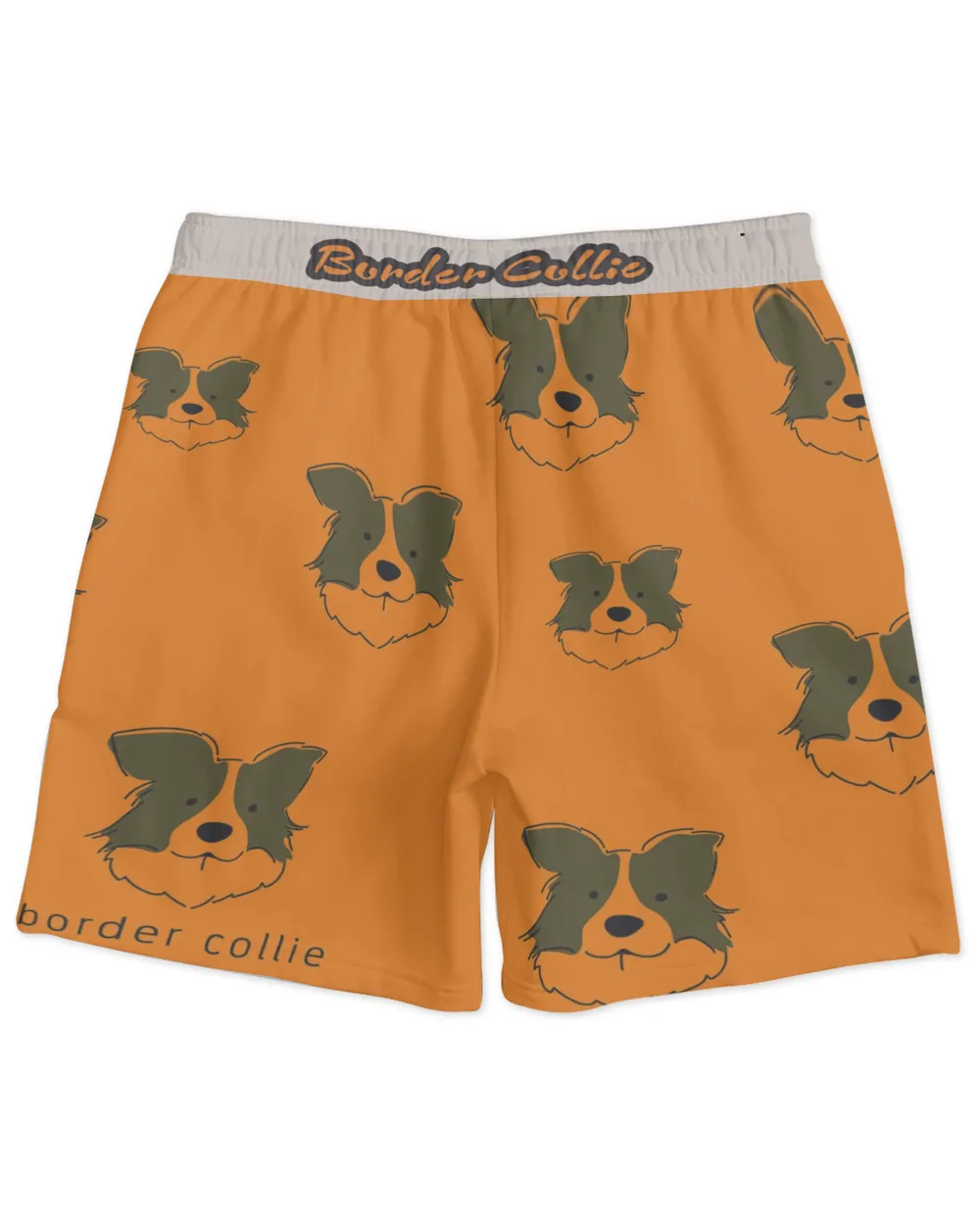 Border Collie AOP Hawaiian Short