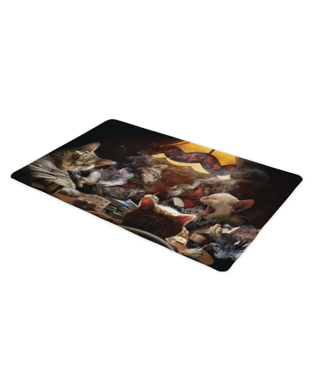 Cats Playing Poker Doormat HOD300323DRM1