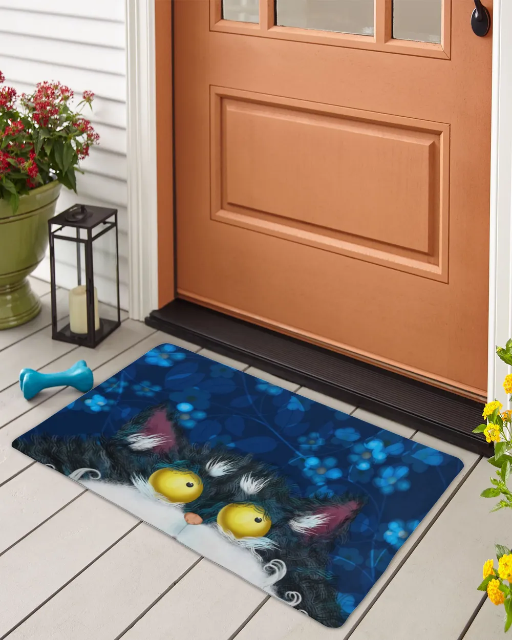 Cat Flower Doormat HOD300323DRM6