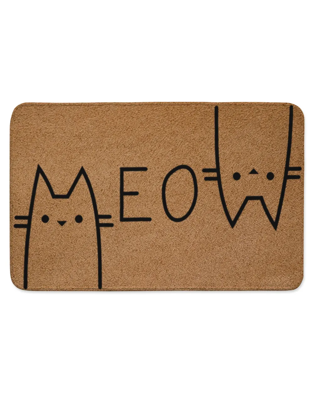 Meow Meow Cat Doormat HOC190323DRM2