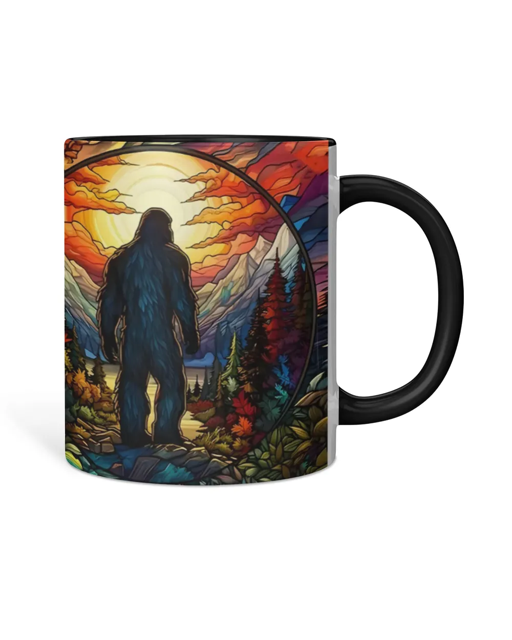 Personalized Sasquatch Accent Mug