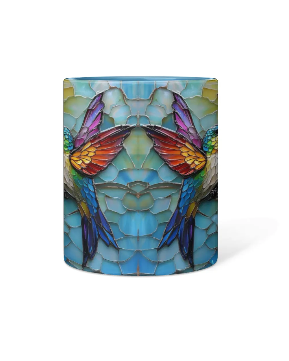 Personalized Couple Hummingbirds Ceramic Accent Mug