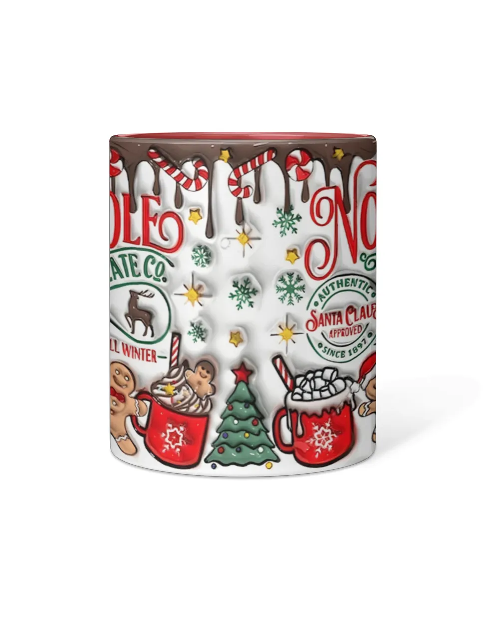 North Pole Hot Chocolate - Accent Mug, Chirstmas Gift