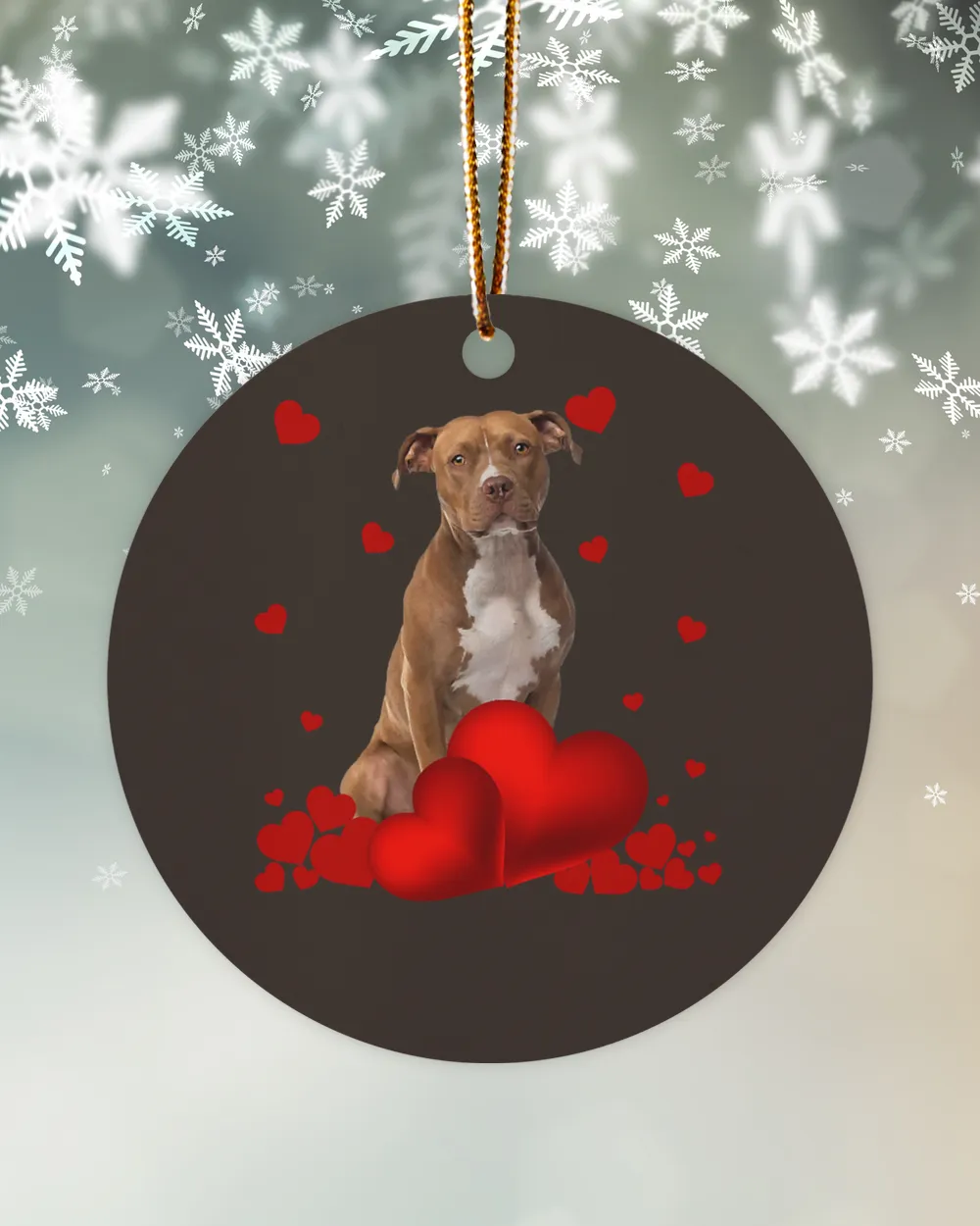 Pitbull Valentines Day Love Hearts Pitbull Dog Puppy Lover 400