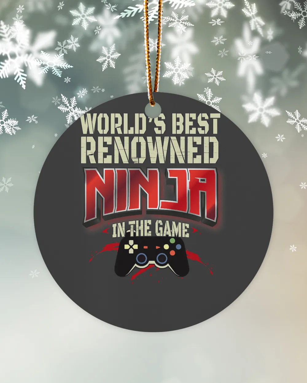 World's Best Ninja Funny Gaming Matching Pajama Game Party 315