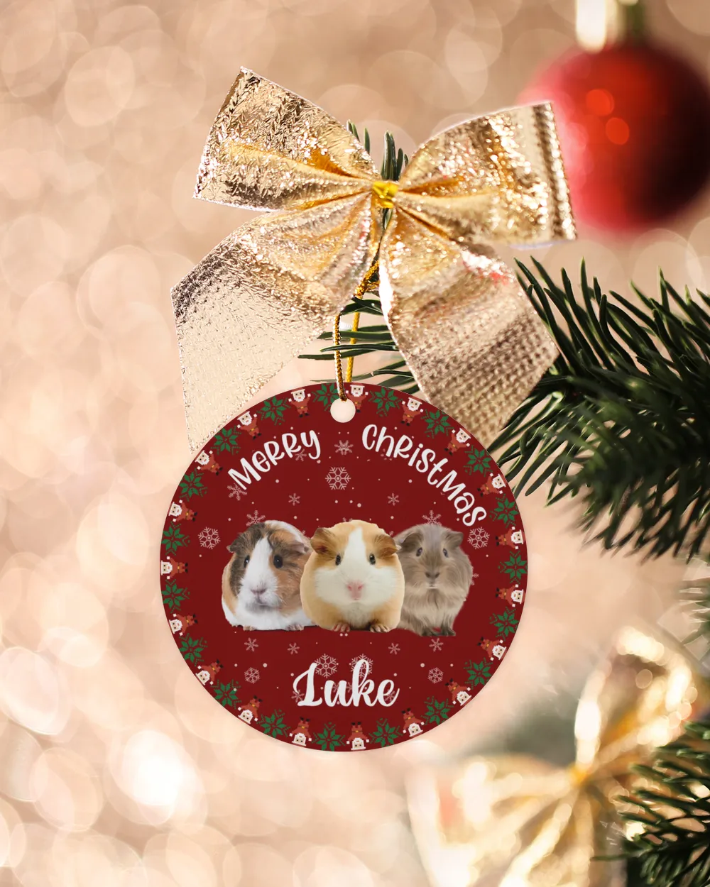 Guinea Pig Ornament