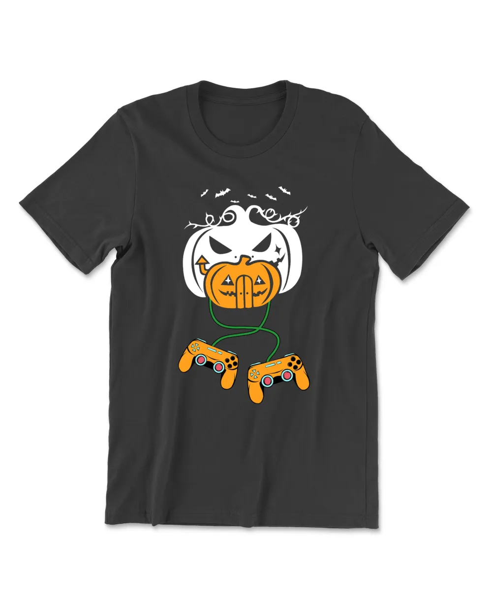 Halloween Jack O Lantern Gamer Boys Kids Men Funny