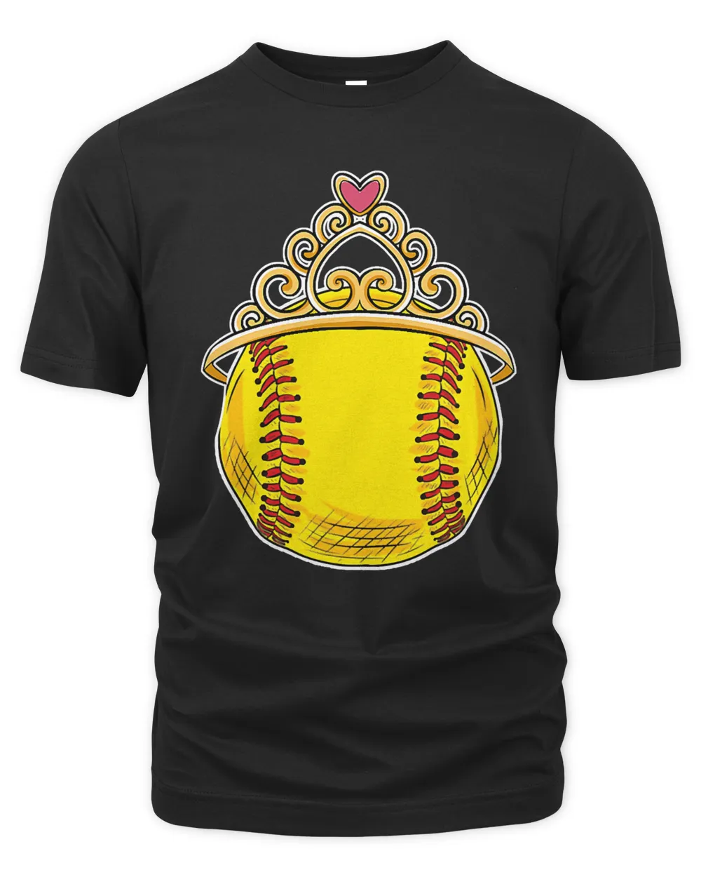 Softball Fastpitch Princess Funny Softball 257