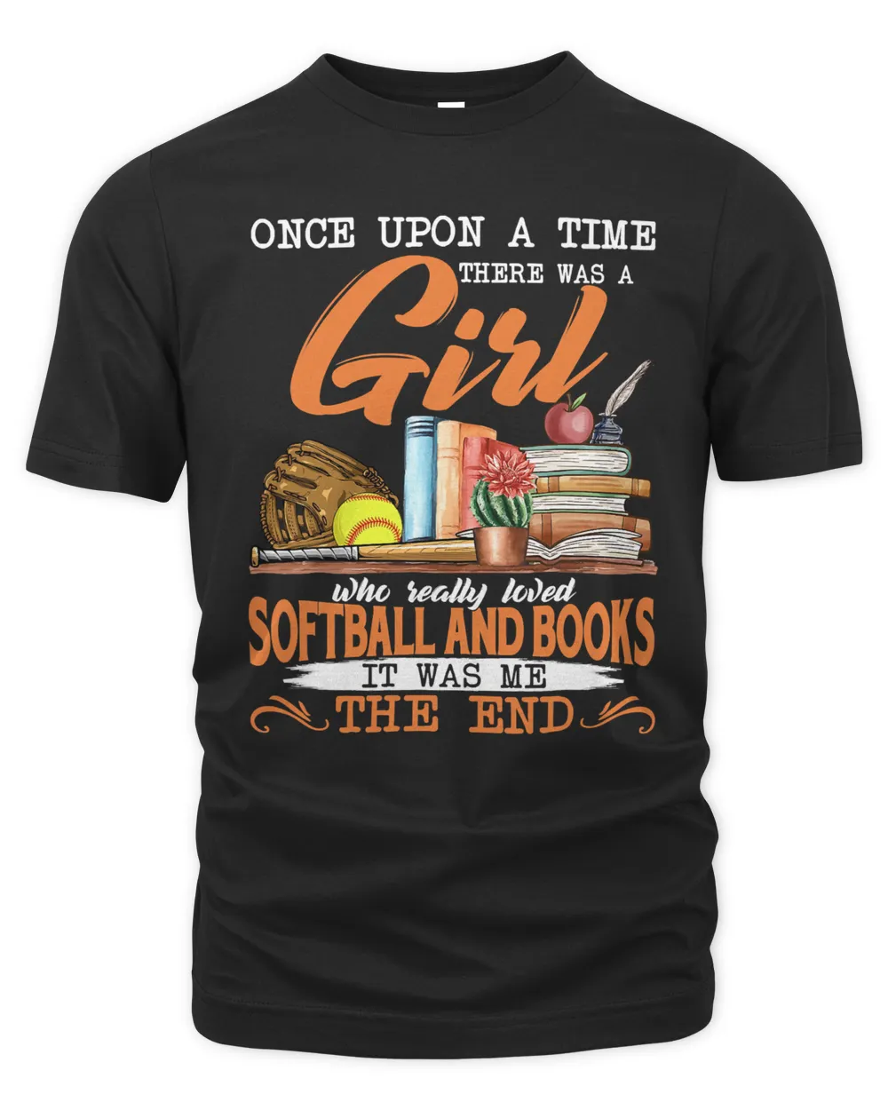Softball Once Upon A Time There Was A Girl Loved Softball And Books 251