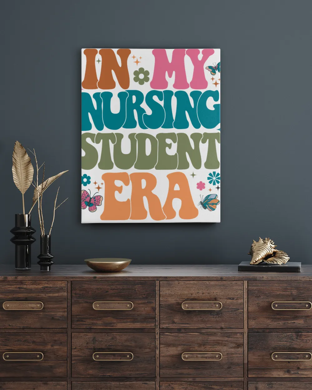 In my nursing student era shirt