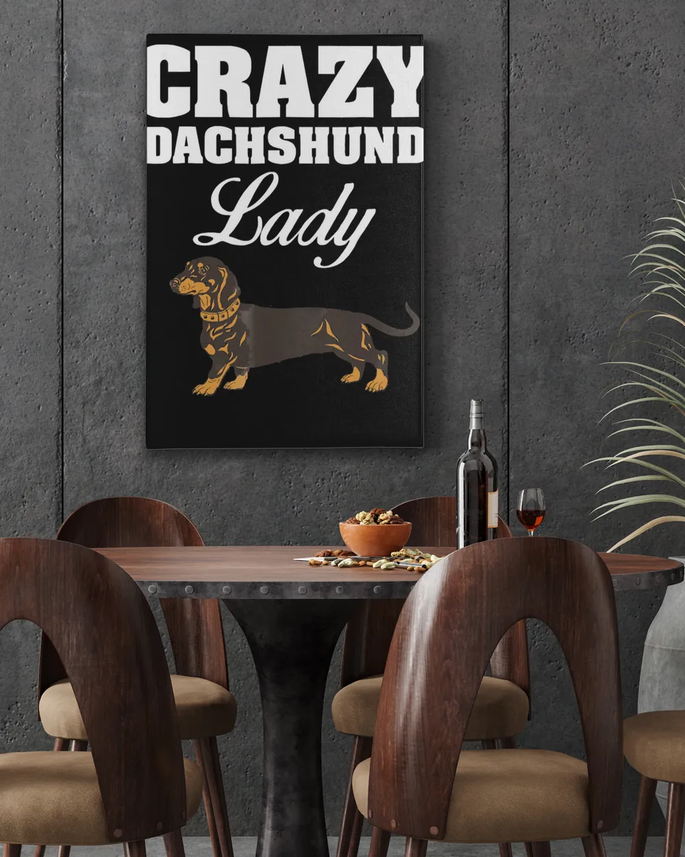 Crazy Dachshund Lady T-shirt for This Crazy Dachshund Owners