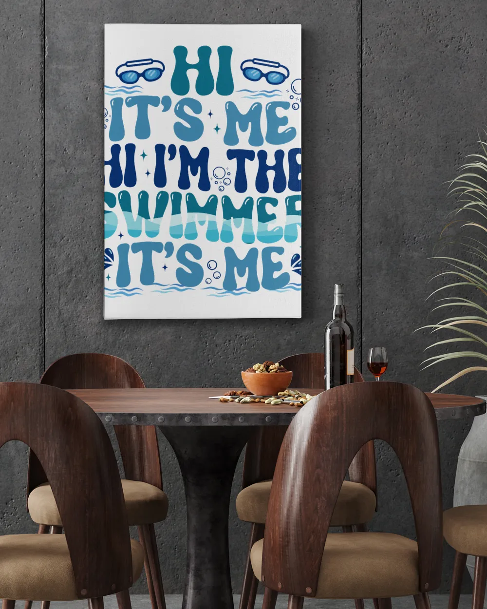 Hi It's Me Hi I'm the Swimmer It's Me Shirt, Swimmer Shirt, In My Swimmer Era Shirt, Swim Mom Shirt, Gift for Swimmer