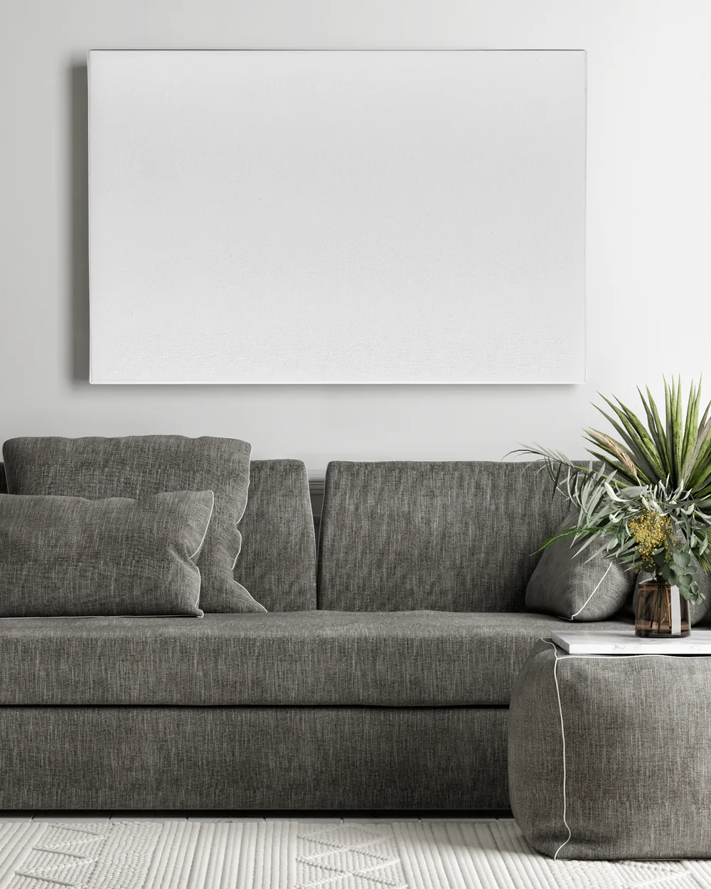 Personalized Custom I Never Left You Mom Memorial Canvas Print Art Poster DC117 Ready To Hang Landscape Canvas white 14x11in