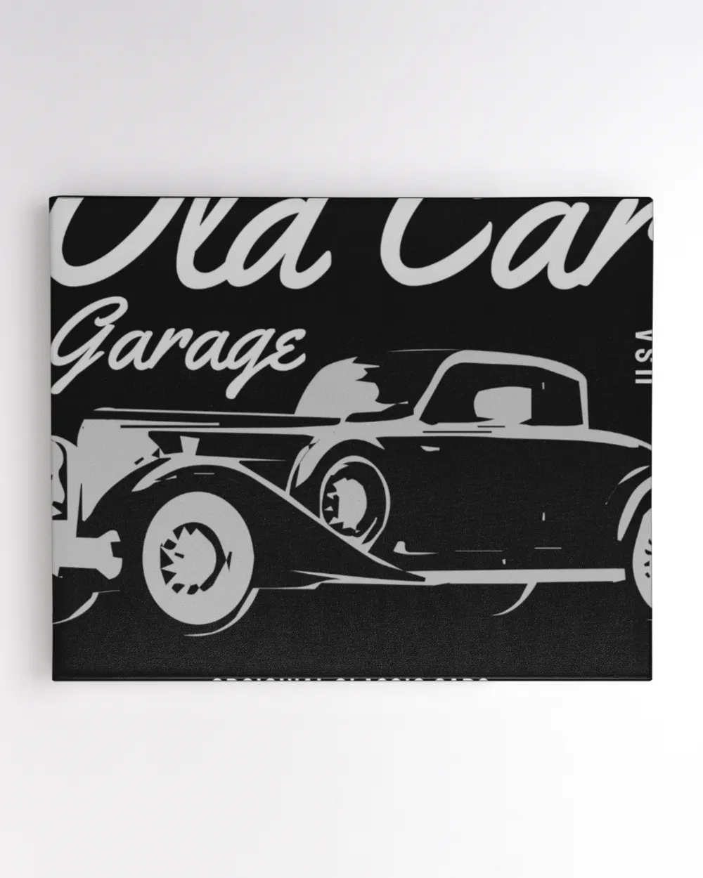 Old Car Garage Original Classic Cars Usa Retro Vintage