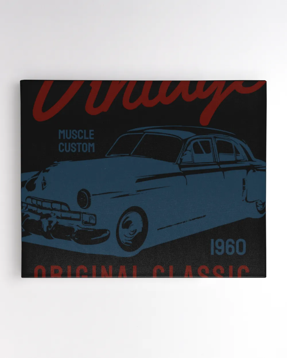 Vintage Muscle Custom 1960 Original Classic Muscle Cars Legendary Garage Retro Vintage