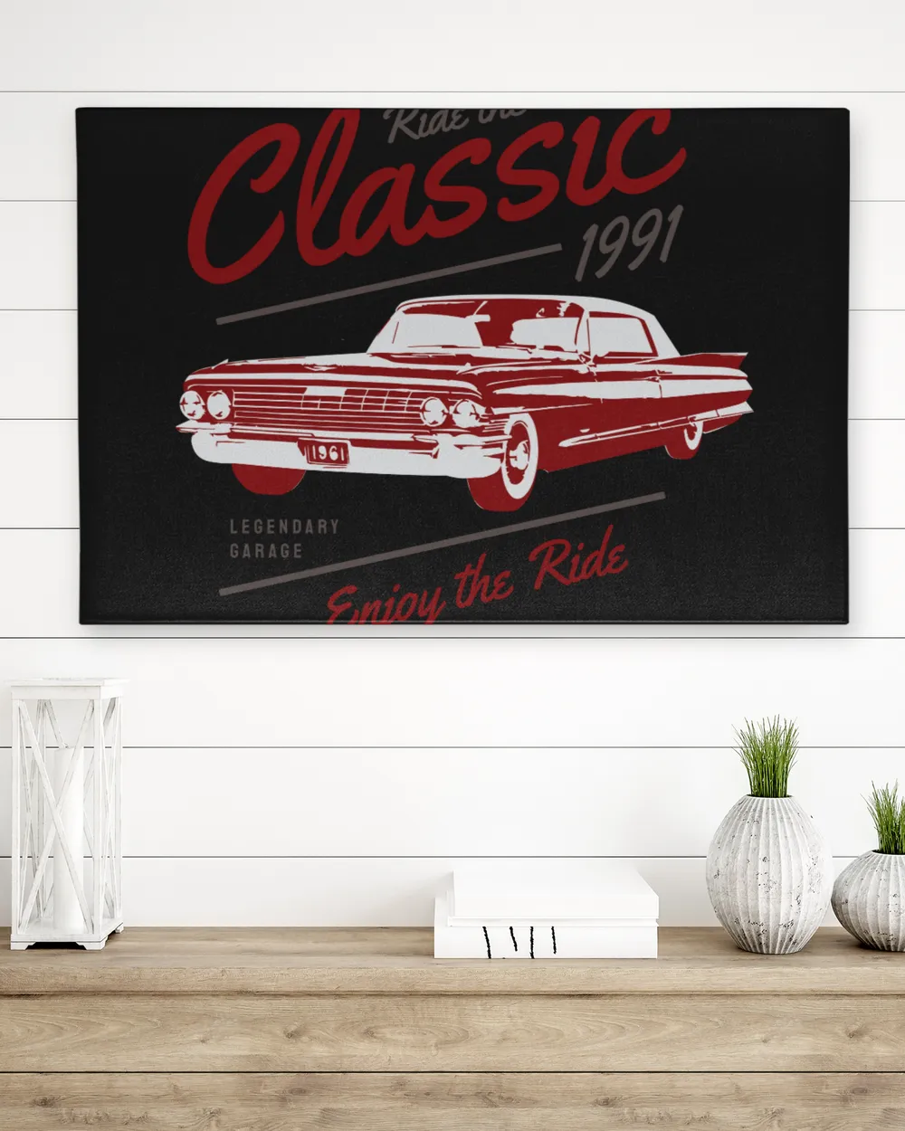 Ride The Classic 1991 Legendary Garage Retro Vintage