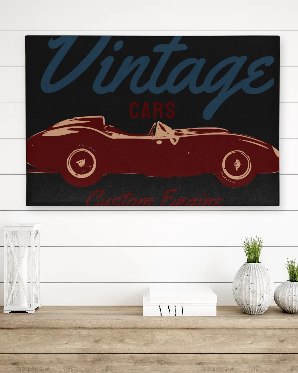 Vintage Cars Custom Engine Retro Vintage
