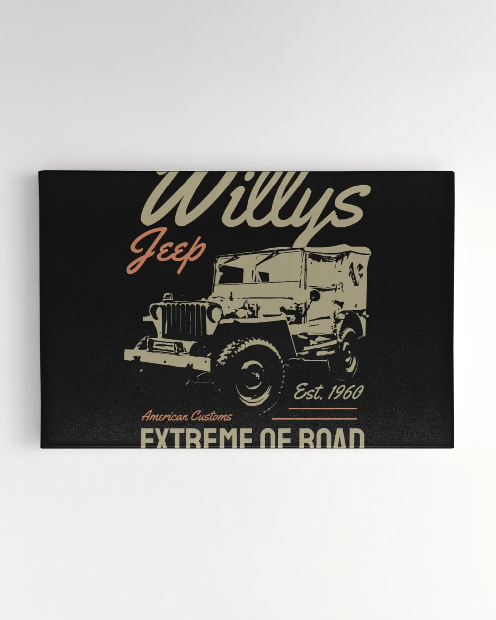 Willys Est 1960 American Customs Extreme Of Road Retro Vintage